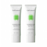 Cell Fusion C Advanced P&auml;ikesekaitsekreem 50ml &times; 2 (Igap&auml;evane rasueritust kontrolliv meigialuskreem, pooride ja tekstuuri silendav p&auml;ikesekaitsekreem)