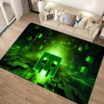 Stiilne 3D M-C Pikselkunsti Vaip Elutuba Magamistuba Vaip Lihtsalt Puhastatav Vaip Vastupidav Mugav Diivani Tooli Kodu Dekoor 120*160cm