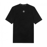 Marine Serre Naiste L&uuml;hikeste Varrukatega T-s&auml;rk Kuu Logoga Beebil&otilde;ige wTT012a Cjer0008 Bk99 WTT012A CJER0008 BK99 (L)