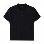 JacquemuS 241jS133 2031 990 Le GloSS Grosgrain Logo Naiste L&uuml;hikeste Varrukatega T-s&auml;rk 241JS133-2031 990 (S)