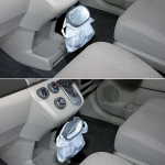 Car mounted garbage bag frame garbage folding frame car garbage frame storage bag creative hanging type for garbage 1pcs