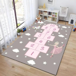 H&uuml;pikm&auml;ng Siseruumides Multikas Vanema-lapse M&auml;ng Kaunistus Vaip Magamistuba Voodi k&otilde;rval Laste Numbrim&auml;ng Toa Kaunistus P&otilde;randamatt 80x120cm