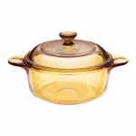 PYREX Corning 1.5L Kristallselge Klaasist Keedupott
