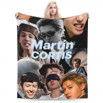 Soojad pehmed tekid Lastele T&auml;iskasvanutele Telkimiseks Martin CORTIS Visketekk Flanellist Voodikate Kodukaunistuseks T&auml;navatrend Diivanvoodi Kate 30x40in