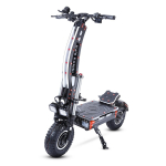 Halo Knight T107Max Suure V&otilde;imsusega Elektriroller 4000W Mootor 72V50Ah Aku 200KG Maksimaalne Koormus Tugevaks Maastikus&otilde;iduks must
