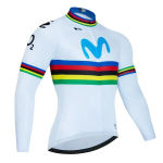 Movistar S&uuml;gis Pro Team Jalgrattas&auml;rk19D P&uuml;ksid Komplekt MTB &Uuml;htne Jalgrattariided Kiiresti Kuivavad Rattariided Meeste Pikk Jalgrattariietus S