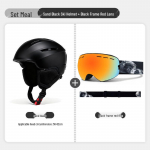 T&auml;iskasvanute suusakiivri komplekt integreeritud prillidega - Universaalne sobivus v&auml;listingimustes sportimiseks