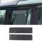 Land Rover Defender 110 130 2004-2025 jaoks Alumiiniumisulamist Auto Tagumise K&uuml;ljeakna Ventilatsioonipaneeli Dekoratiivsed Lisatarvikud