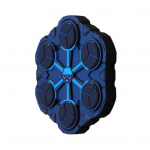 Muusikapoksipink kinnastega Seinale kinnitatav Bluetooth-&uuml;hilduv poksitarget LED-iga 9-astmeline reguleeritav elektrooniline poksitreener L&ouml;&ouml;gipadi E