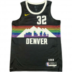 Nike NBA 32 Aaron Gordon Denver Nuggets 2025-2026 &Uuml;mmarguse kaelusega Varrukateta Korvpallivorm Unisex vorm HM6005-010 L