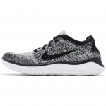 Nike Free Rn Flyknit 2018 Oreo Naiste 942839-101 35.5