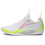 Li Ning Wade 808 2 Basketball Shoes Men's Low top Standard White/Neon Fruit Red ABPS037-5 42