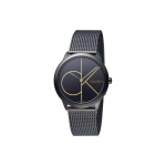 Calvin Klein Kvartsikell Roostevabast terasest rihm 35 mm Must sihver 30 m Veekindel Naiste kellad H&otilde;bedane K3M224X1 Regular Watch Box,Black Dial