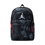 Jordan Suure Logoga Vabaaja F&uuml;sioloogilise Kujuga Seljakott Unisex Seljakotid Graffiti-Must JD2513167GS-002 Graffiti Black,Regular (31*17*45cm)