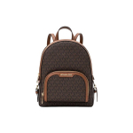 Michael Kors Mk Jaycee 24 T&otilde;mblukuga Klassikaline Monogrammiga Seljakott Naiste Seljakott Pruun 35S2G8TB2B-200 Basic Set (Bag+Dust Bag)