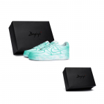 Nike Air Force 1 Rula Kingad Unisex Madalad Valge/Roheline CW2288-111(Team80-S-BOX) 36.5