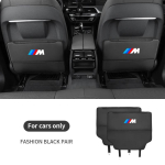 Autotooli seljatoe kaitse L&ouml;&ouml;gikaitse Tagumise istme panipaigukott BMW M X1 X3 X4 X5 E36 E39 E46 E60 E53 E70 E90 E91 E92 F10 F20 F30 jaoks must