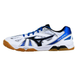 Mizuno Wave Medal 5 lauatennisejalatsid Valge Sinine Unisex 81GA151514 36