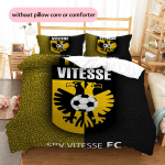 SBV Vitesse Mustriga Voodipesu Kodukaunistus S&uuml;nnip&auml;eva & P&uuml;hade Kingitus (1 * tekikott + 2 * padjap&uuml;&uuml;ri, ilma s&uuml;damikuta) 135x200cm