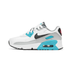 Nike Air Max 90 Classic Laste Vabaajajalatsid Valge Sinine Punane Lapsed Vanuses 3-7 Aastat CD6867-108 31