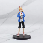 18CM Anime POWER Denji MAKIMA Saagimees Kuju Animatsioonimudel M&auml;nguasjad Kingitused Kollektsioon Kaunistused Erinevad Stiilid PVC