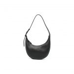 Longchamp Le Roseau Essential 21 Reljeefne logo T&otilde;mblukuga sulgemine Nahast Poolkuu K&auml;eshoitav &Otilde;lakott V&auml;ikesed Naiste K&auml;ekotid Must 10217968001 Basic Set (Bag+Dust Bag)