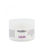 Mask - GOLDWELL - Dualsenses Color 60Sekunden ravi - 200ml - Peened juuksed - Kiire niisutus
