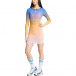 Adidas Originals pikavarrukaline kleit naistele Mitmev&auml;rviline/Sinine JF8267 L