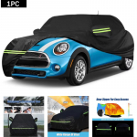 Aastateks 2002-2021 Mini Cooper/Cooper S Veekindel Autokate Sobivad Tarvikud Uksetaskuga P&auml;ikese, Vihma, Lumetormi, UV-kiirguse ja Tolmukaitseks