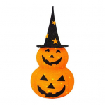3FT Halloween Kokkupandav K&otilde;rvitsade Kaunistus Patareitoitega Valgustatud K&otilde;rvitsavalgusti Pop-up Jack-o'-Lantern Sise- ja V&auml;lisruumi Aeda Verandat P&uuml;hadekaunistuseks A
