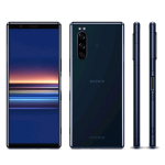 Renoveeritud Sony Xperia 5 Originaal 6GB RAM 64/128GB ROM S&otilde;rmej&auml;ljega Avatav Nutitelefon JP（Single Card）64GB sinine