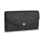 Louis Vuitton Sarah Logoga Nahast Rahakott Naiste rahakott Must M61182 Basic Set (Bag+Dust Bag)