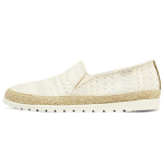 Skechers Flexpadrille 3.0 Kevad Suvi Paelad Madalad Slip-On Vabaaja Kingad Naiste vabaaja kingad Naturaalne 113237-NAT 35
