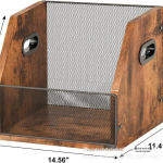 Tammepuidust vin&uuml;&uuml;lplaadi hoiukast - Lauapealne eksemplar 36.9 x 28.9 x 28.9 cm