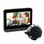 Tuya Juhtmevaba Radariga Uksekell WiFi Uksepiilur HD Kaamera PIR Liikumisandur 1080P &Ouml;&ouml;n&auml;gemine 4,3-tollised Video Uksekellad (as the picture,No Card)