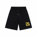 Fear Of God Essentials 26 Number Prindiga Dressip&uuml;ksid Meestele &Uuml;lem&otilde;&otilde;dulised L&otilde;dvad Puuvillased Pingutusn&ouml;&ouml;riga Elastne V&ouml;&ouml;koht Streetwear Vabaaja Spordi P&otilde;lvp&uuml;ksid S
