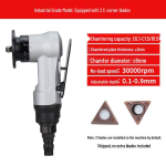 Gaobao Mini 45&deg; pneumaatiline faasimise ja puhastamise t&ouml;&ouml;riist Mini Pneumatic Chamfering Machine - C Blade