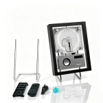 L&auml;bipaistev akr&uuml;&uuml;l seinakinnitusega Bluetooth CD-m&auml;ngija pildiraam magnetilise iminapaga Package Size: 43.0x26.7x14.4cm