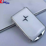 rkwad2 Volvo S60 S90 XC40 XC60 XC90 V60 V90 Polestar 1 Polestar 2 jaoks Moodne Nahast Sulamist Auto V&otilde;tmehoidja Moodne V&otilde;tme Muutmiskate must