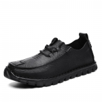 Ehtne Nahk Meeste Mokassiinid Slip-on &Auml;ri-vabaaja Nahast Kingad Klassikalised Pehmed Mokassiinid Hingavad Meeste Korterid Pehmed S&otilde;idukingad 38