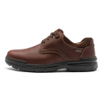 Clarks Nahast L&auml;ikivad Paelkinnitusega Formaaljalatsid Meeste kingad Punakaspruun 261613748 42.5 black