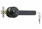 T&auml;isautomaatne grafitiga nutikas lukk: N&auml;otuvastus ja s&otilde;rmej&auml;lje ukselukk GM3 Triple Single-Fingerprint Smart Lock black