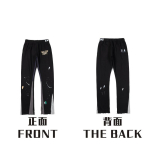 Meeste Streetwear Vabaaja Jooksup&uuml;ksid Tindipritsme Prindiga Kitsa L&otilde;ikega Puuvillasegust Kerged P&uuml;ksid Small black