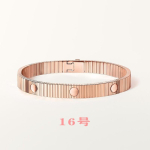 Roostevabast terasest titaanist k&auml;ev&otilde;ru meestele naistele geomeetriline triip kruvi disain minimalistlik reguleeritav k&auml;ev&otilde;ru ehted Rose Gold Soft Premium Finish 16cm beige