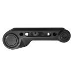 Originaalne tagaporuka kaunistuskate Ninebot MAX G3 elektrit&otilde;ukeratta vasakule ja paremale rattale Kaitsekate Tarvikud Osad Left black