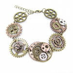 Originaalse disainiga Different Gears Linked DIY Steampunk k&auml;ev&otilde;ru