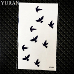 1 tk V&auml;ikesed huuled, must multikas, ajutine t&auml;toveering, armas kleebis Armastus keha s&otilde;rmede kunst veekindel t&auml;toveering, laps