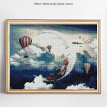 Teemantmaal Scenic Teemanttikandid Lastele Teemantmosaiigist stseene Rhinestones Pildid 20X30