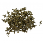 100 tk Vintage filigraanne &otilde;&otilde;nesrist v&otilde;lusid ehteid ise tehes antiikm&ouml;&ouml;bel 17x10mm