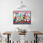 Teemantmaaling Kutsikad j&auml;&auml;tisepood Teemantmosaiikpilt Tikandid Mustrid Tikand 20X30CM